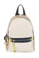 CJF133 Goldie Colorblock Double Zip Backpack - MiMi Wholesale