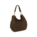 CJF143 Three Compartment Hobo Tote Bag - MiMi Wholesale