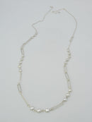 CN4248 Station Chain Long Necklace - MiMi Wholesale