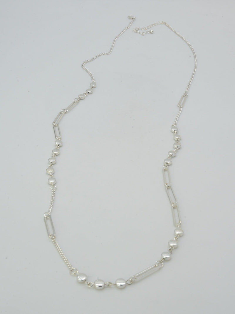 CN4248 Station Chain Long Necklace - MiMi Wholesale