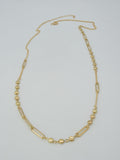 CN4248 Station Chain Long Necklace - MiMi Wholesale