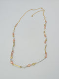 CN4248 Station Chain Long Necklace - MiMi Wholesale