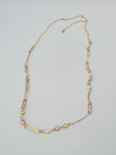 CN4248 Station Chain Long Necklace - MiMi Wholesale