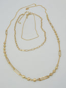 CN4250 3 Piece Multi Layered Necklace - MiMi Wholesale