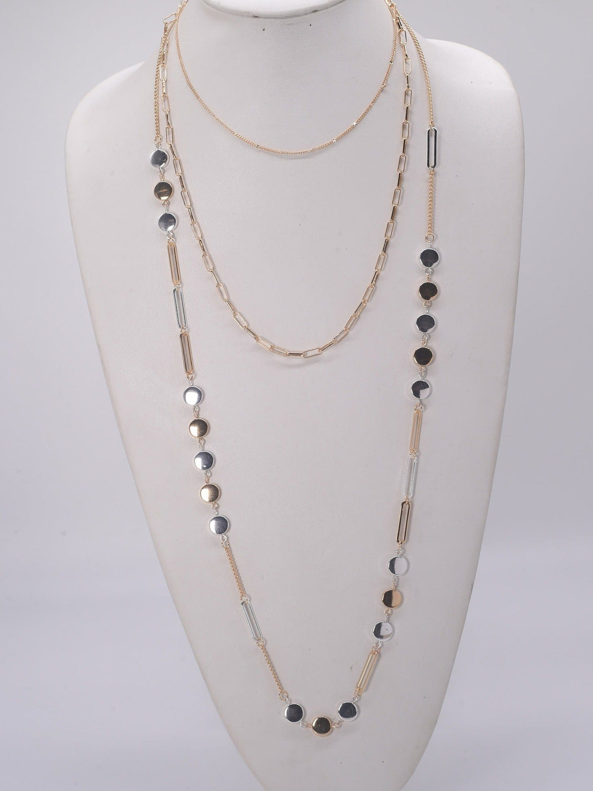 CN4251 Layered Necklace - MiMi Wholesale