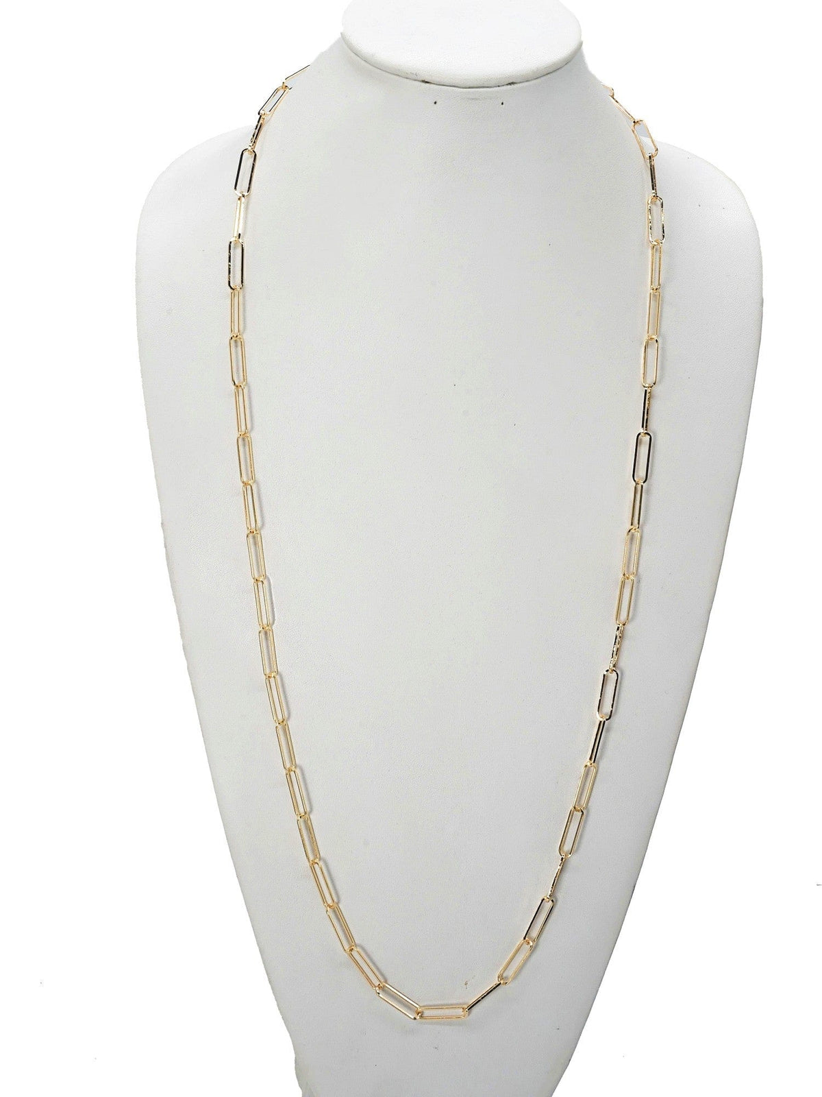 CN4256 Oval Chain Toggle Necklace - MiMi Wholesale