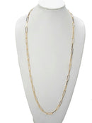 CN4256 Oval Chain Toggle Necklace - MiMi Wholesale