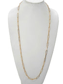 CN4256 Oval Chain Toggle Necklace - MiMi Wholesale