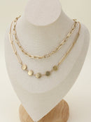 CN4264 Multi Layer Chain Necklace Set - MiMi Wholesale