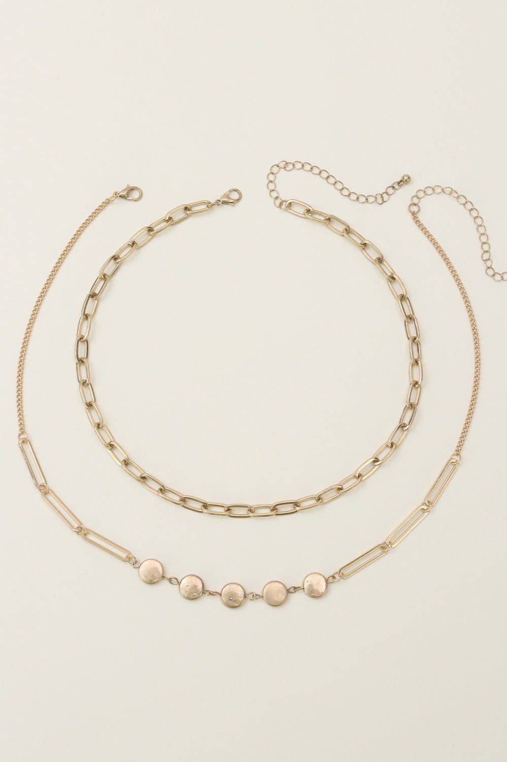 CN4264 Multi Layer Chain Necklace Set
