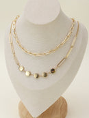 CN4264 Multi Layer Chain Necklace Set - MiMi Wholesale