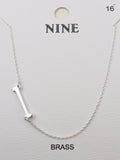 CN4279 - CN4304 A - Z Initial Necklace - MiMi Wholesale