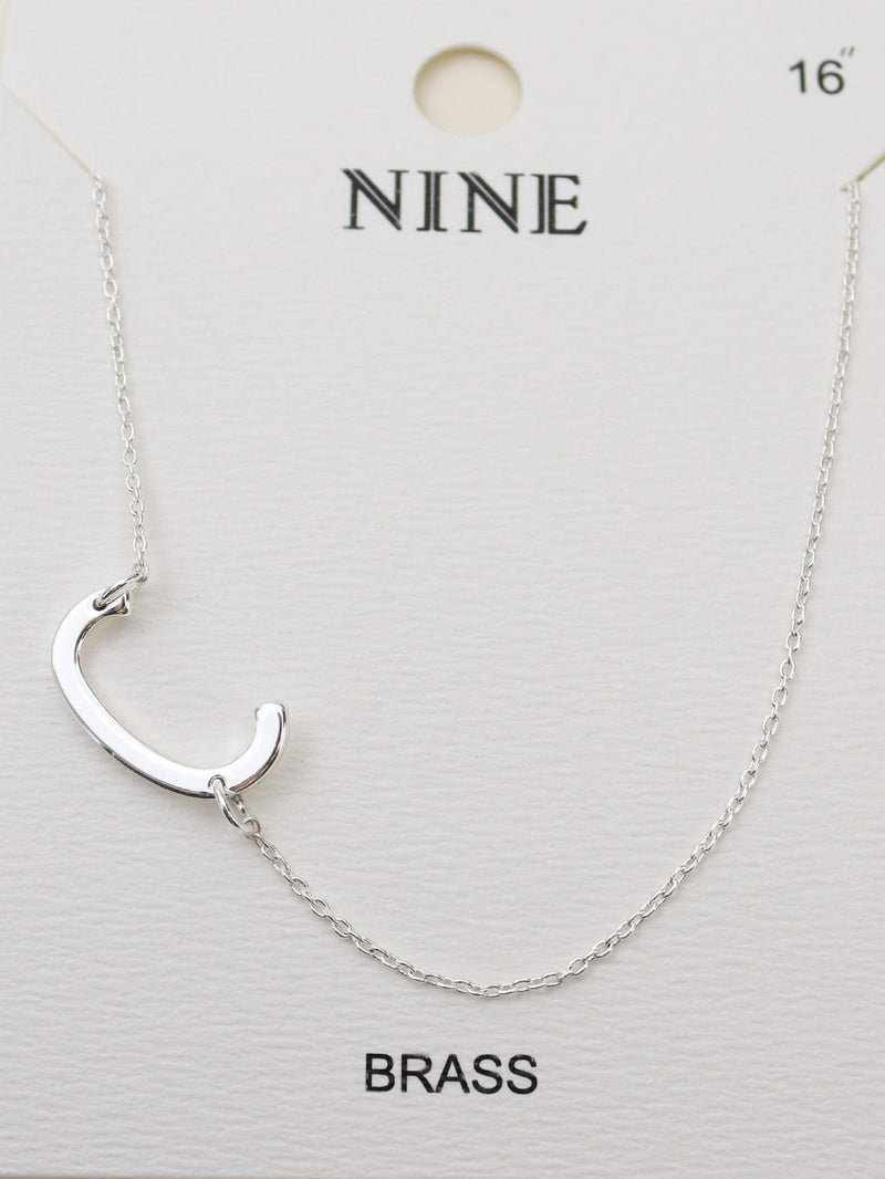 CN4279 - CN4304 A - Z Initial Necklace - MiMi Wholesale