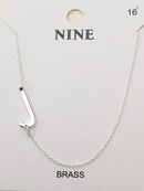 CN4279 - CN4304 A - Z Initial Necklace - MiMi Wholesale