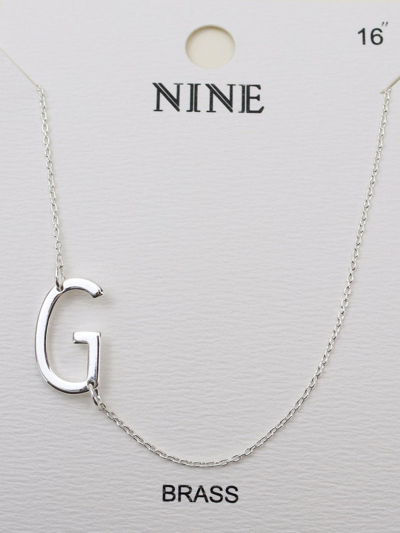 CN4279 - CN4304 A - Z Initial Necklace - MiMi Wholesale