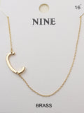 CN4279 - CN4304 A - Z Initial Necklace - MiMi Wholesale