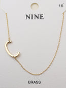 CN4279 - CN4304 A - Z Initial Necklace - MiMi Wholesale