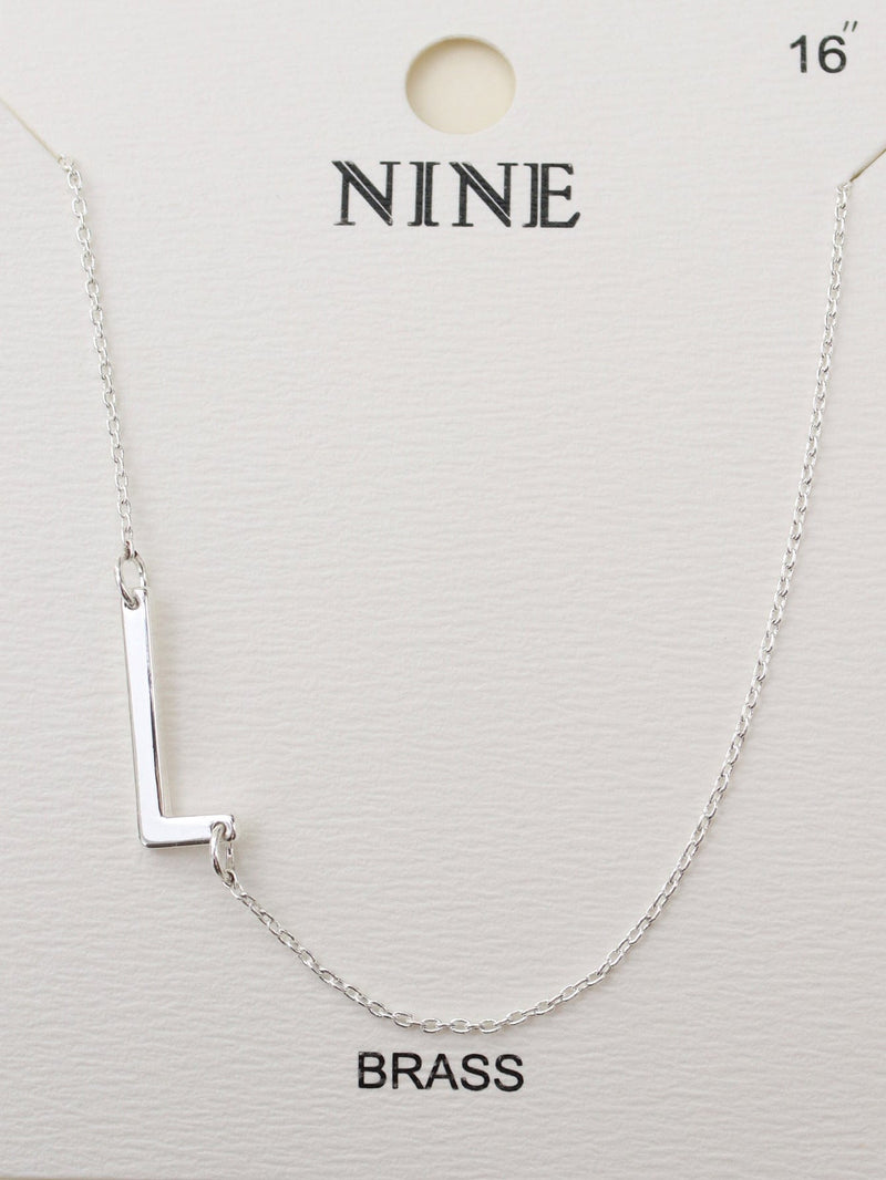 CN4279 - CN4304 A - Z Initial Necklace - MiMi Wholesale