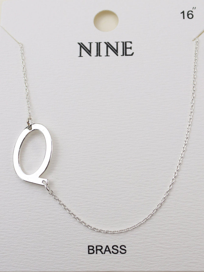 CN4279 - CN4304 A - Z Initial Necklace - MiMi Wholesale