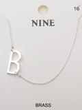 CN4279 - CN4304 A - Z Initial Necklace - MiMi Wholesale