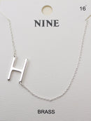 CN4279 - CN4304 A - Z Initial Necklace - MiMi Wholesale