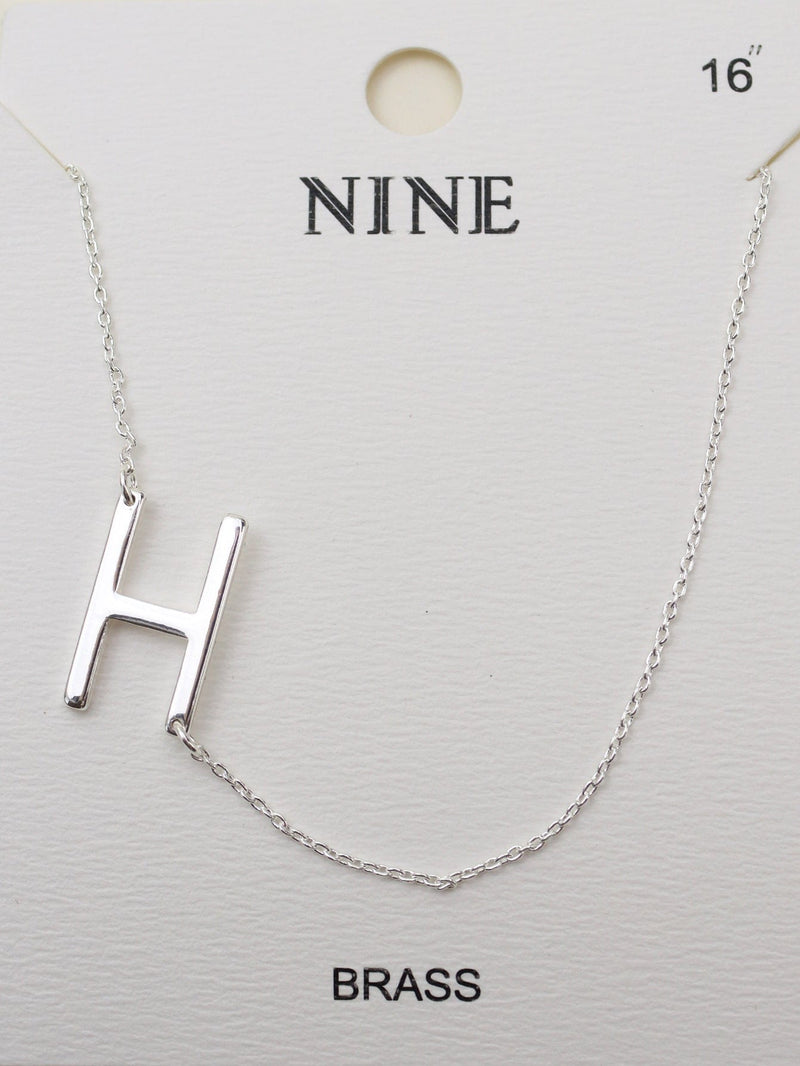 CN4279 - CN4304 A - Z Initial Necklace - MiMi Wholesale