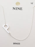 CN4279 - CN4304 A - Z Initial Necklace - MiMi Wholesale