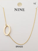 CN4279 - CN4304 A - Z Initial Necklace - MiMi Wholesale