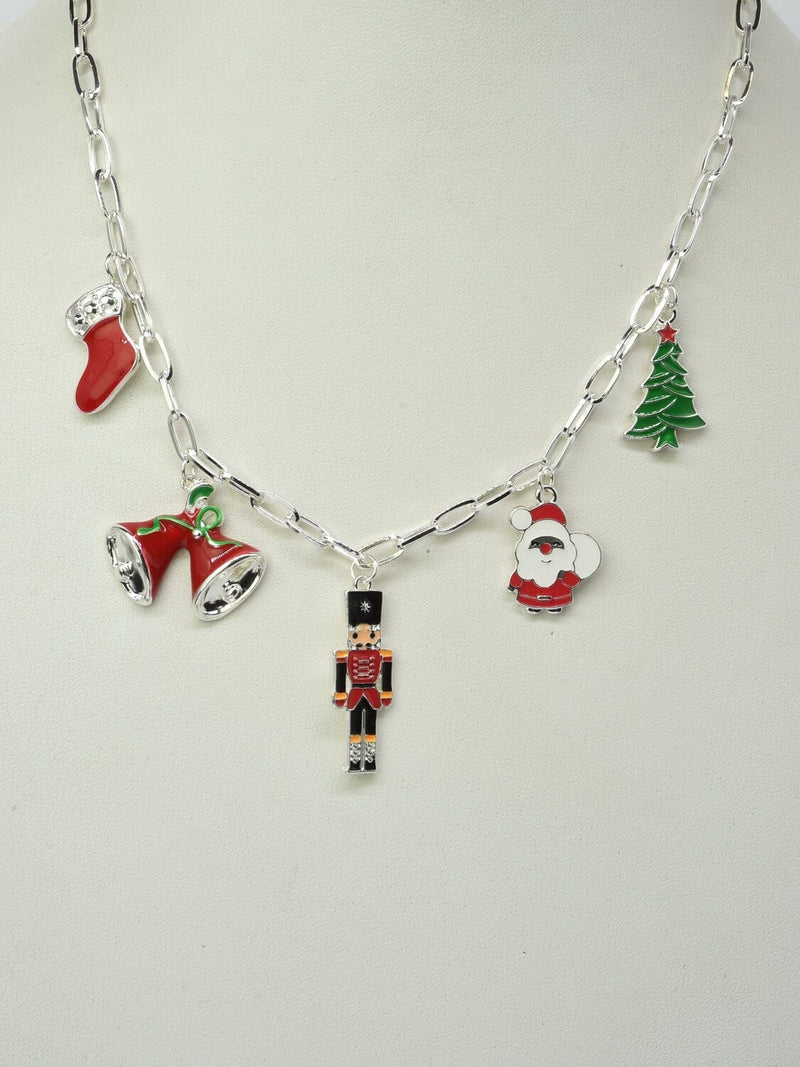 CN4349 Nutcracker Charm Necklace - MiMi Wholesale