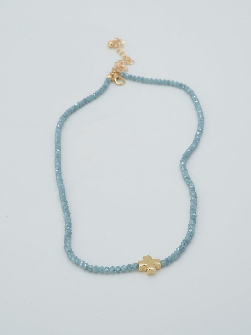 CN4369 Cross Pendant Necklace - MiMi Wholesale