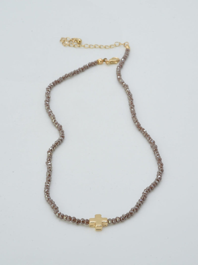 CN4369 Cross Pendant Necklace - MiMi Wholesale