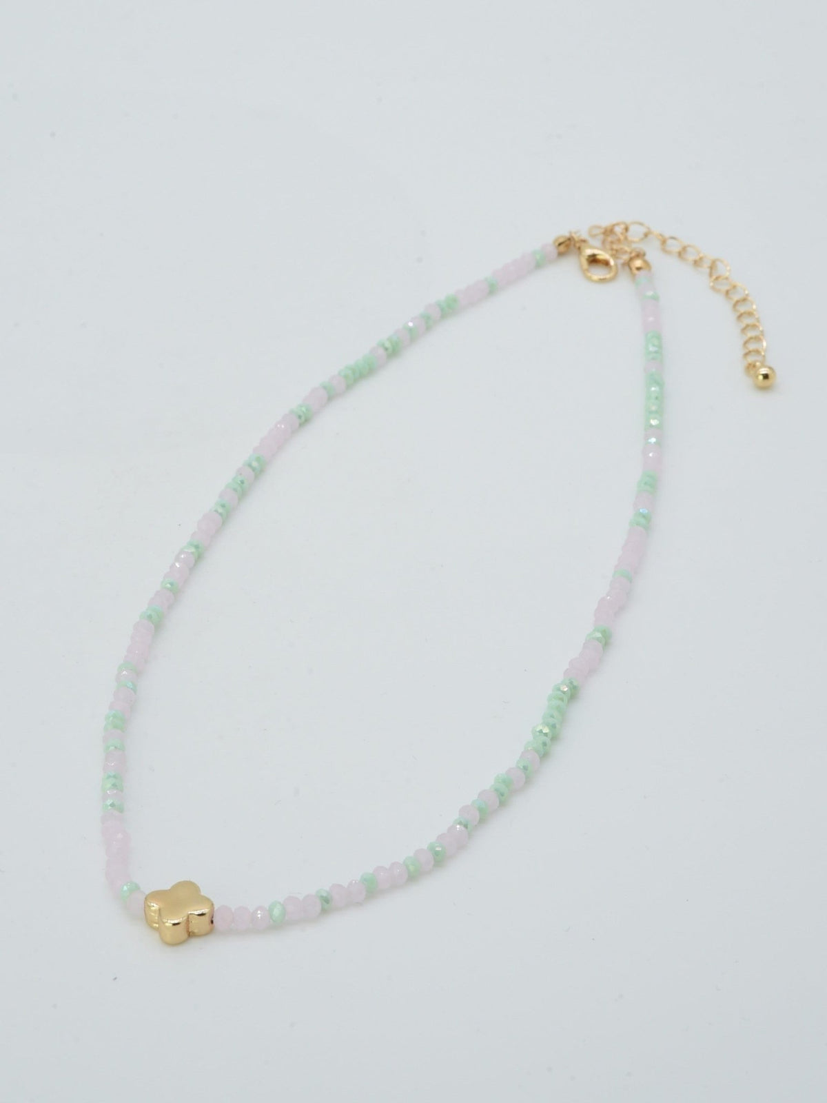CN4371 Clover Pendant Necklace - MiMi Wholesale