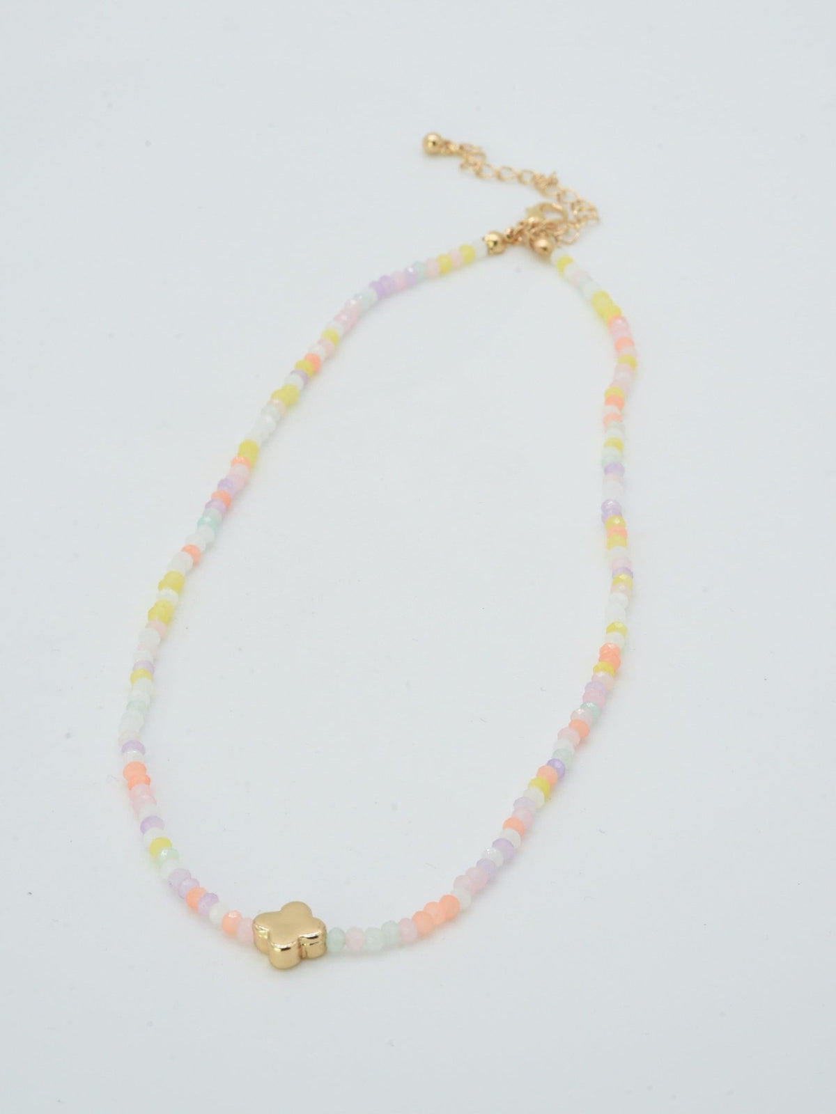 CN4371 Clover Pendant Necklace - MiMi Wholesale