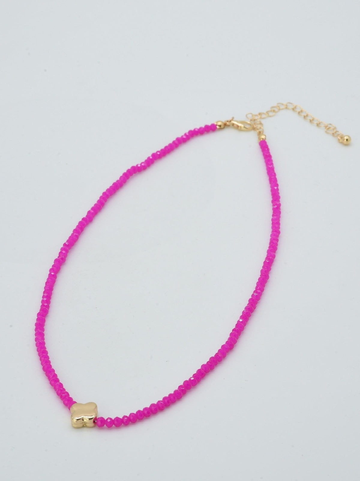 CN4371 Clover Pendant Necklace - MiMi Wholesale