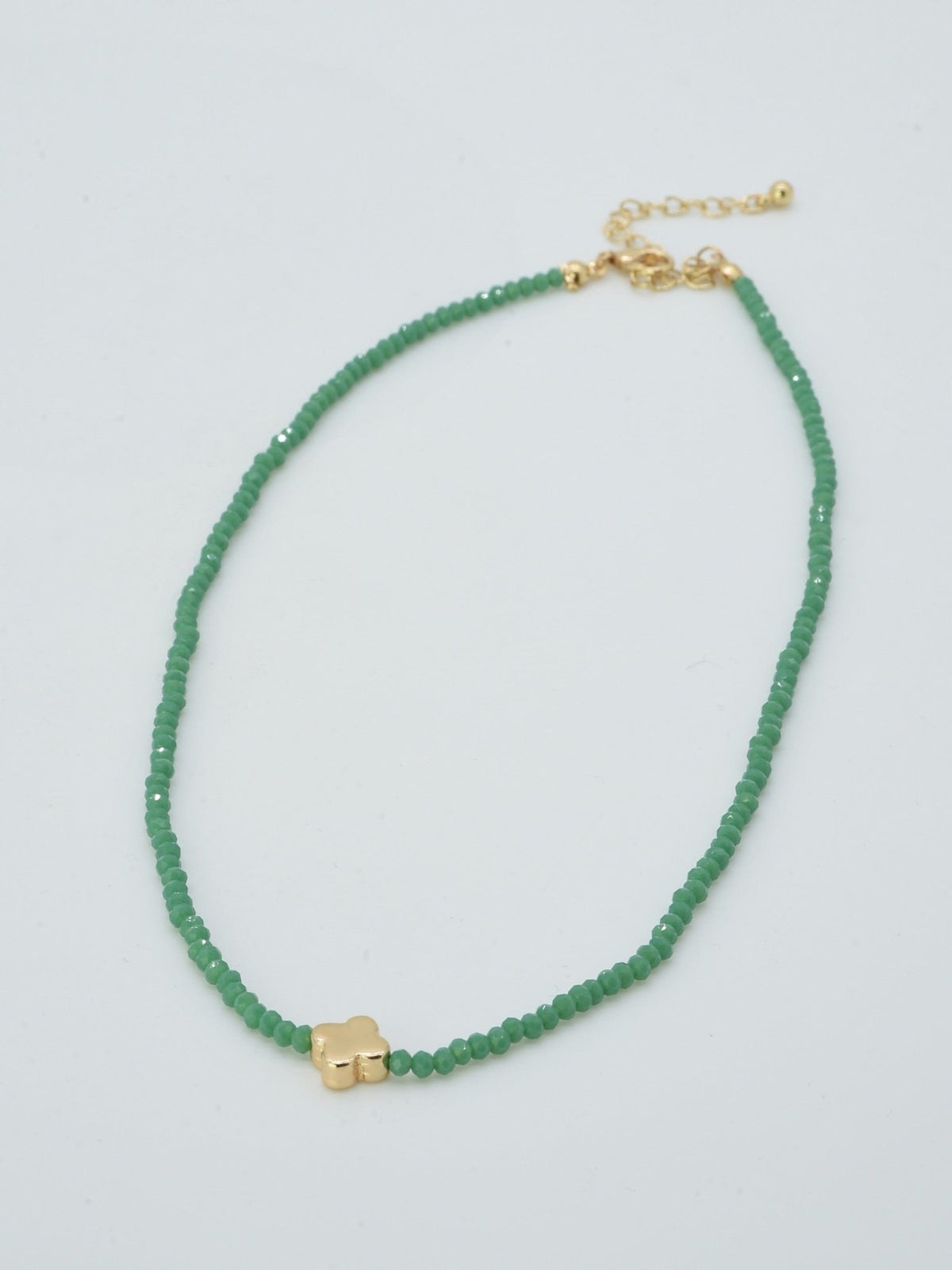 CN4371 Clover Pendant Necklace - MiMi Wholesale