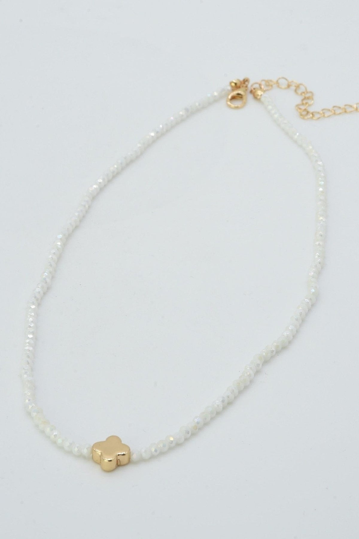 CN4371 Clover Pendant Necklace - MiMi Wholesale