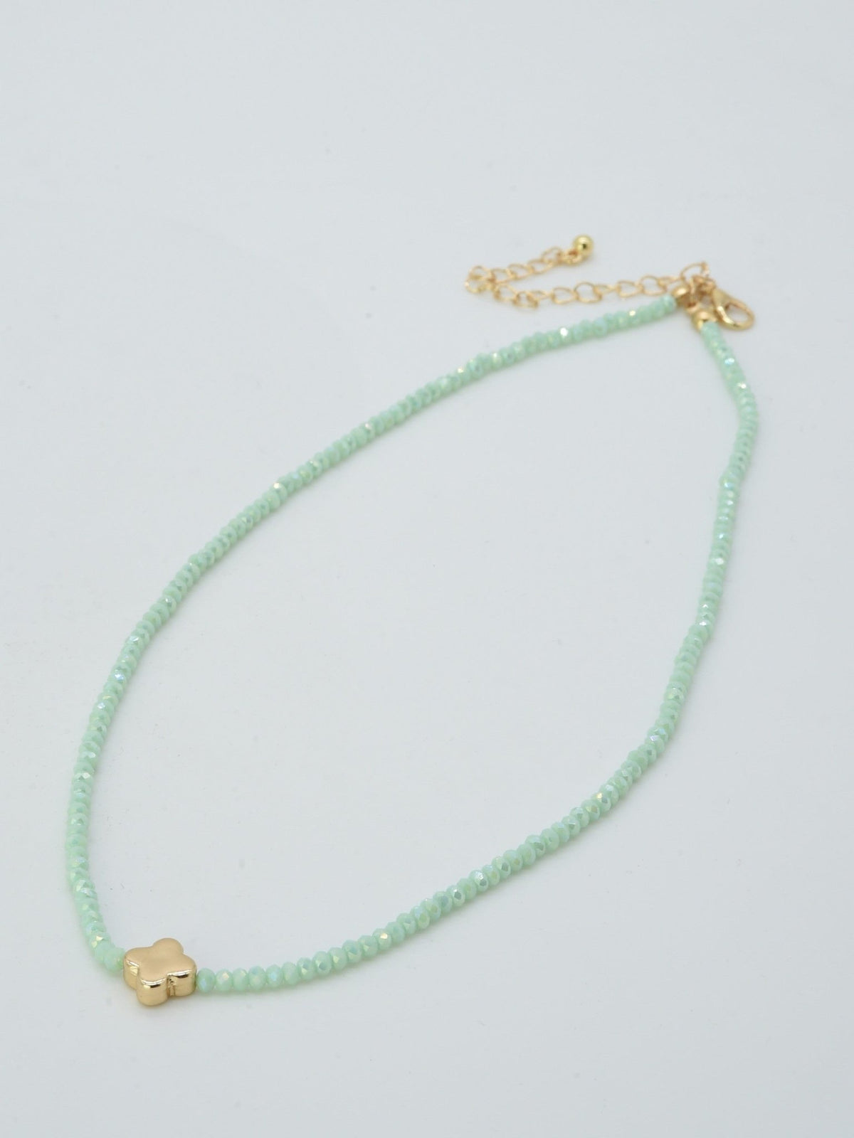 CN4371 Clover Pendant Necklace - MiMi Wholesale