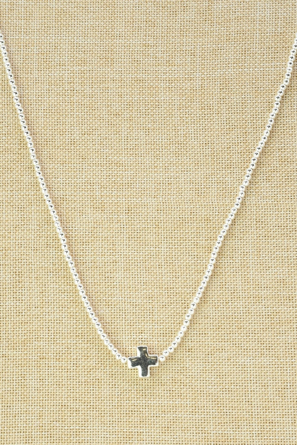CN4373 Cross Pendant Necklace - MiMi Wholesale