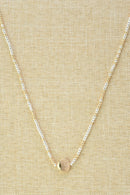 CN4376 Shell Pendant Necklace - MiMi Wholesale