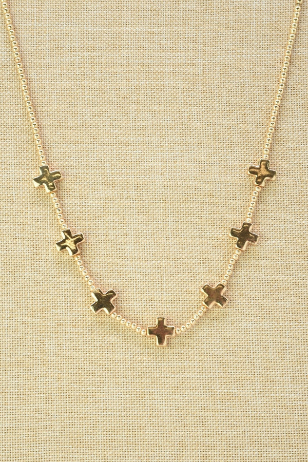 CN4377 Cross Necklace - MiMi Wholesale