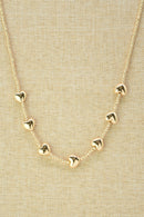CN4378 Heart Necklace - MiMi Wholesale