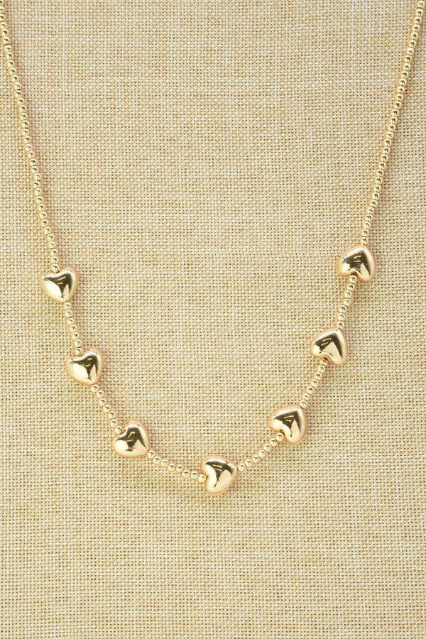 CN4378 Heart Necklace - MiMi Wholesale