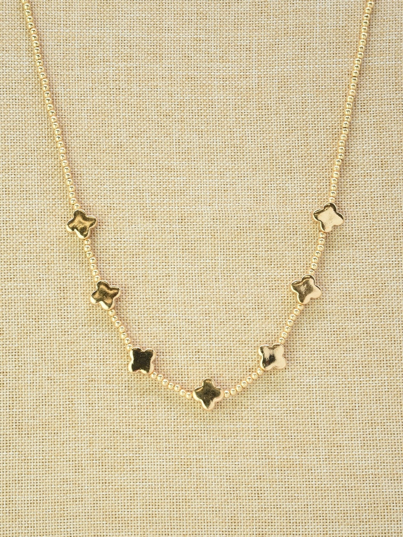 CN4379 Clover Necklace - MiMi Wholesale