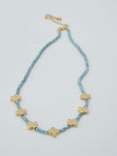 CN4380 Beaded Cross Pendants Necklace - MiMi Wholesale