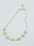 CN4380 Beaded Cross Pendants Necklace - MiMi Wholesale