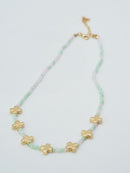 CN4380 Beaded Cross Pendants Necklace - MiMi Wholesale