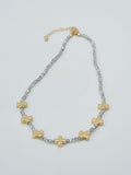 CN4380 Beaded Cross Pendants Necklace - MiMi Wholesale