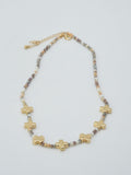 CN4380 Beaded Cross Pendants Necklace - MiMi Wholesale