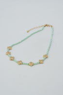 CN4382 Clover Necklace - MiMi Wholesale