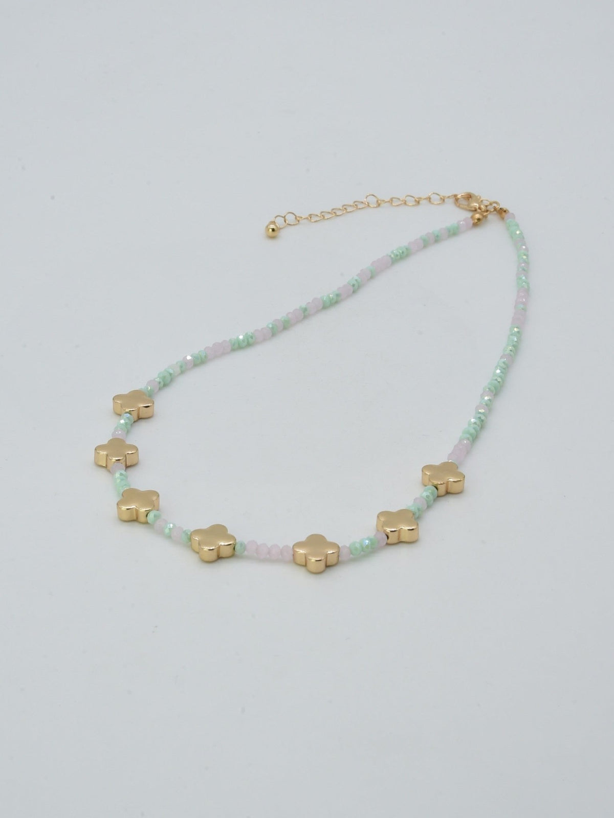 CN4382 Clover Necklace - MiMi Wholesale